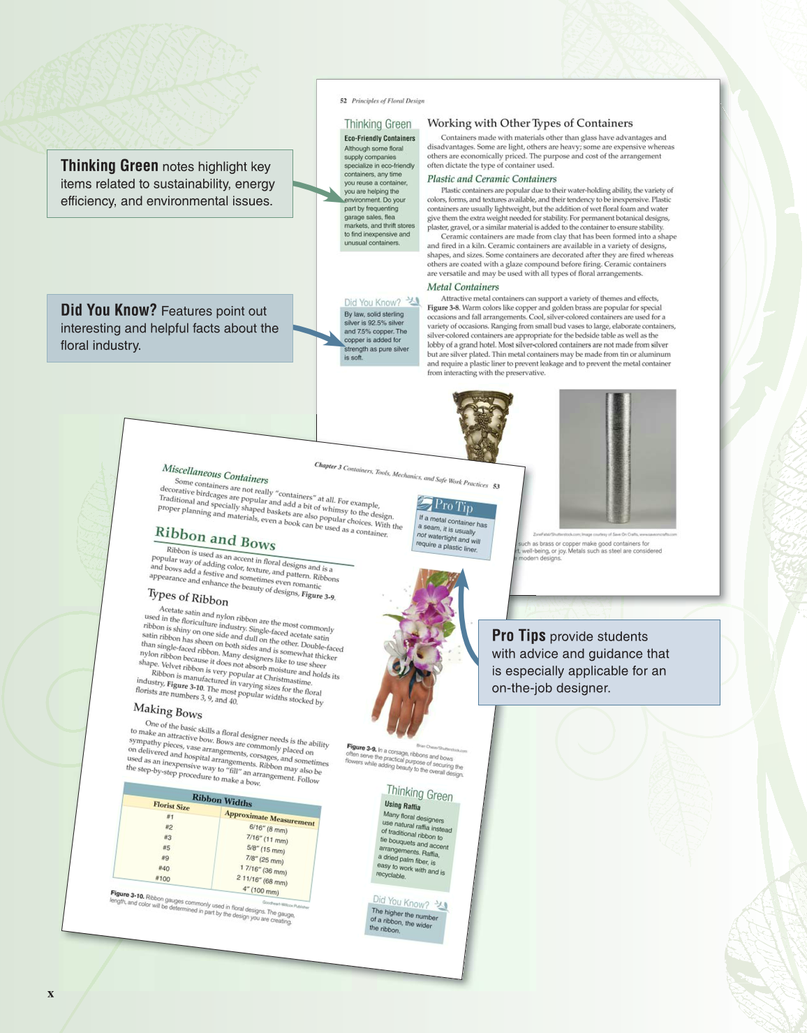 Principles of Floral Design, 1st Edition page x