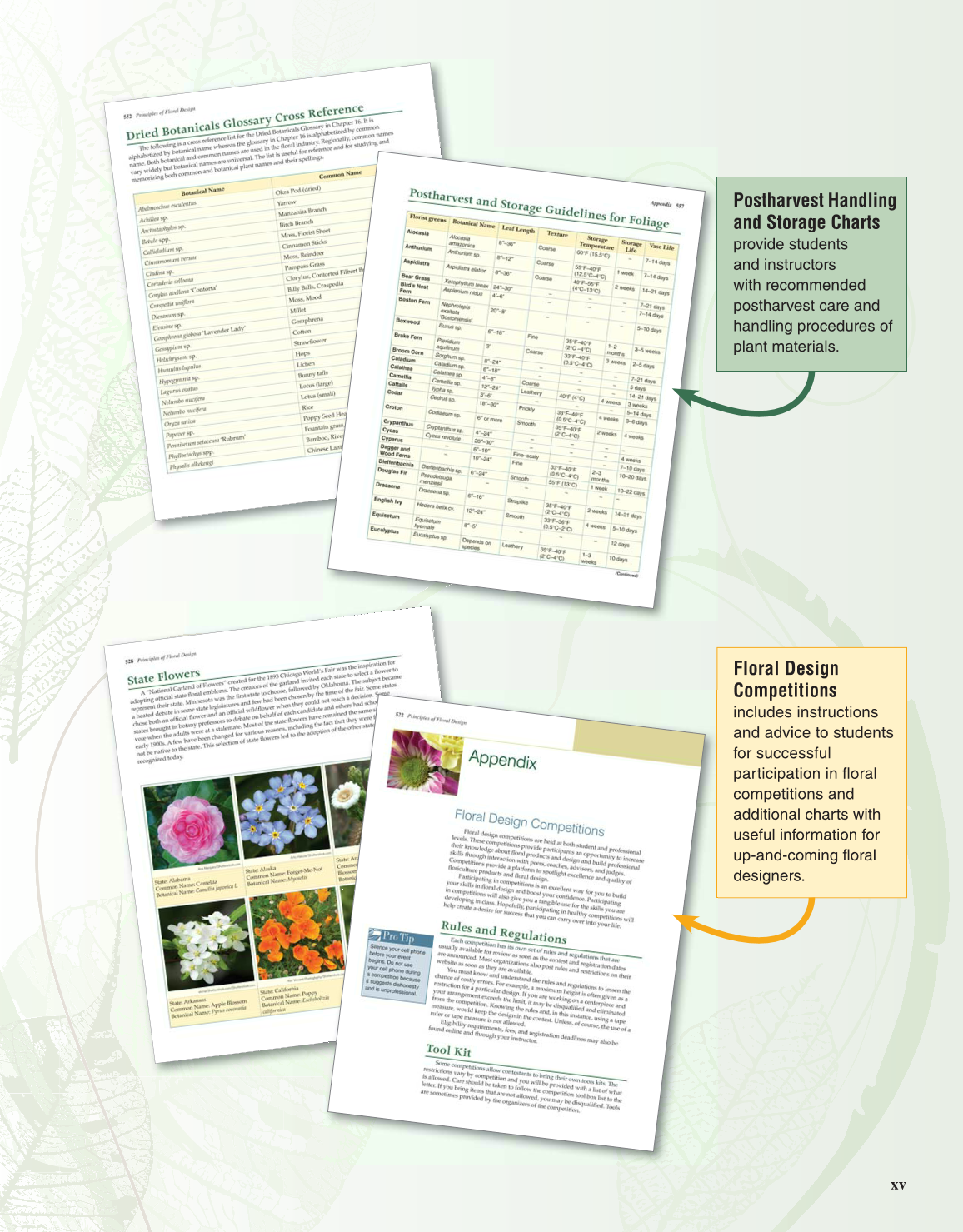 Principles of Floral Design, 1st Edition page xv