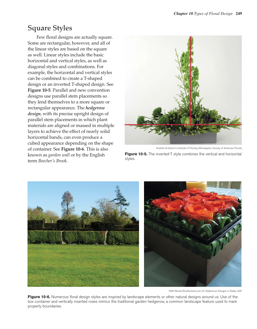 Principles of Floral Design, 1st Edition page 249