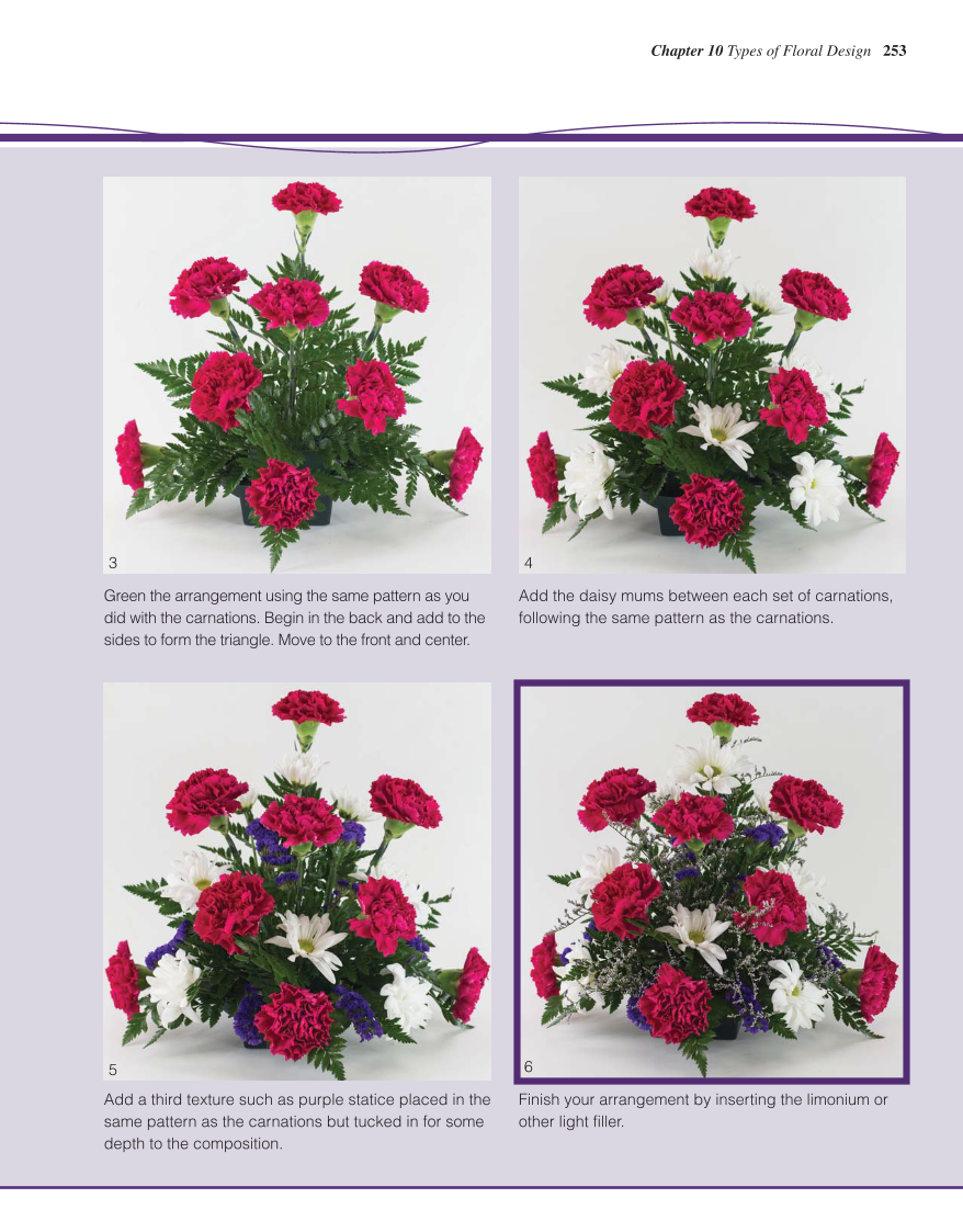 Principles of Floral Design, 1st Edition page 253