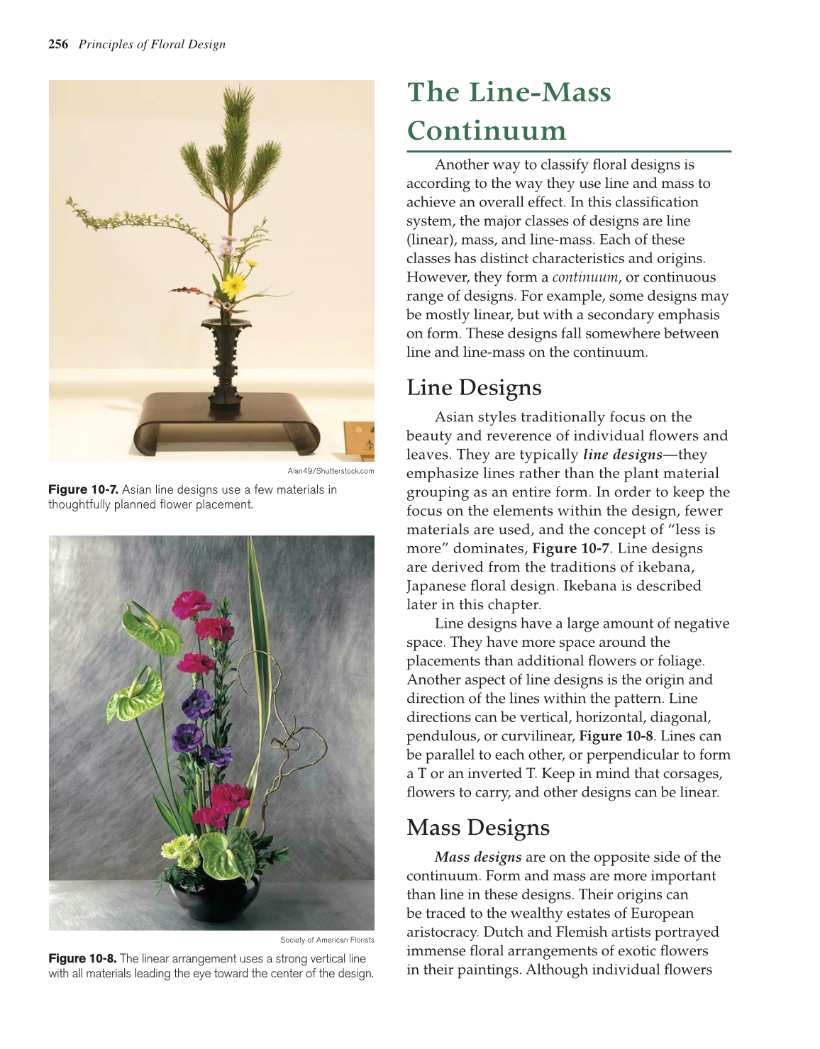 Principles of Floral Design, 1st Edition page 256