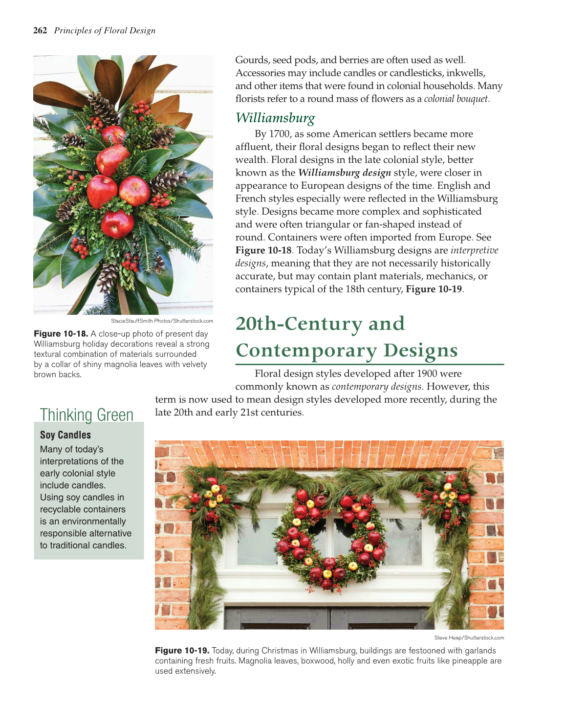Principles of Floral Design, 1st Edition page 262