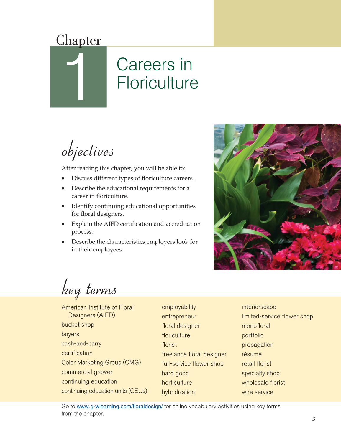 Principles of Floral Design, 1st Edition page 3