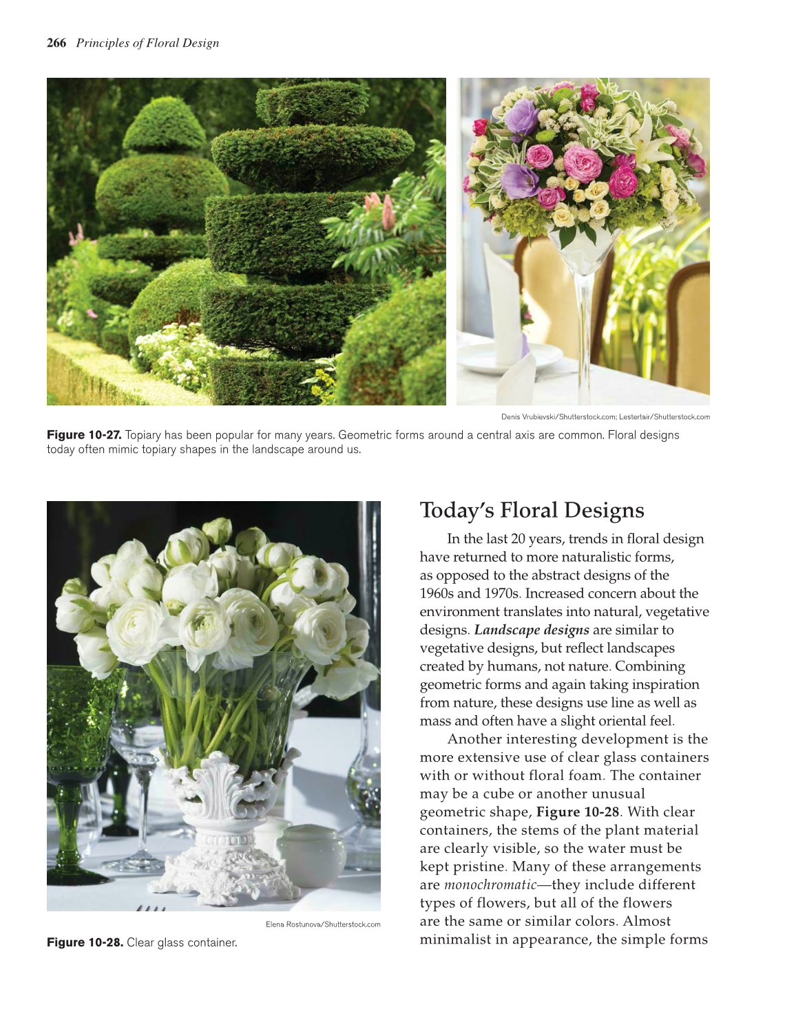 Principles of Floral Design, 1st Edition page 266
