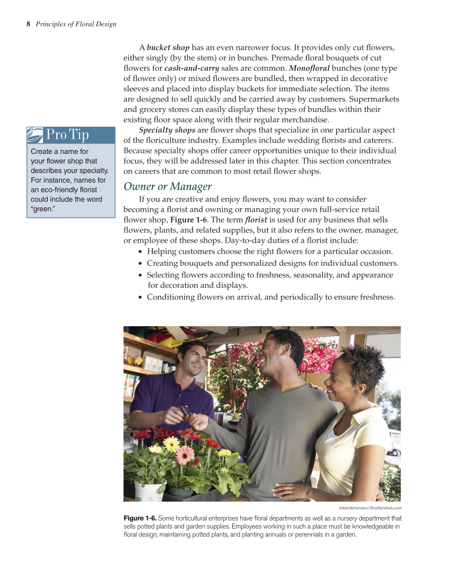 Principles of Floral Design, 1st Edition page 8