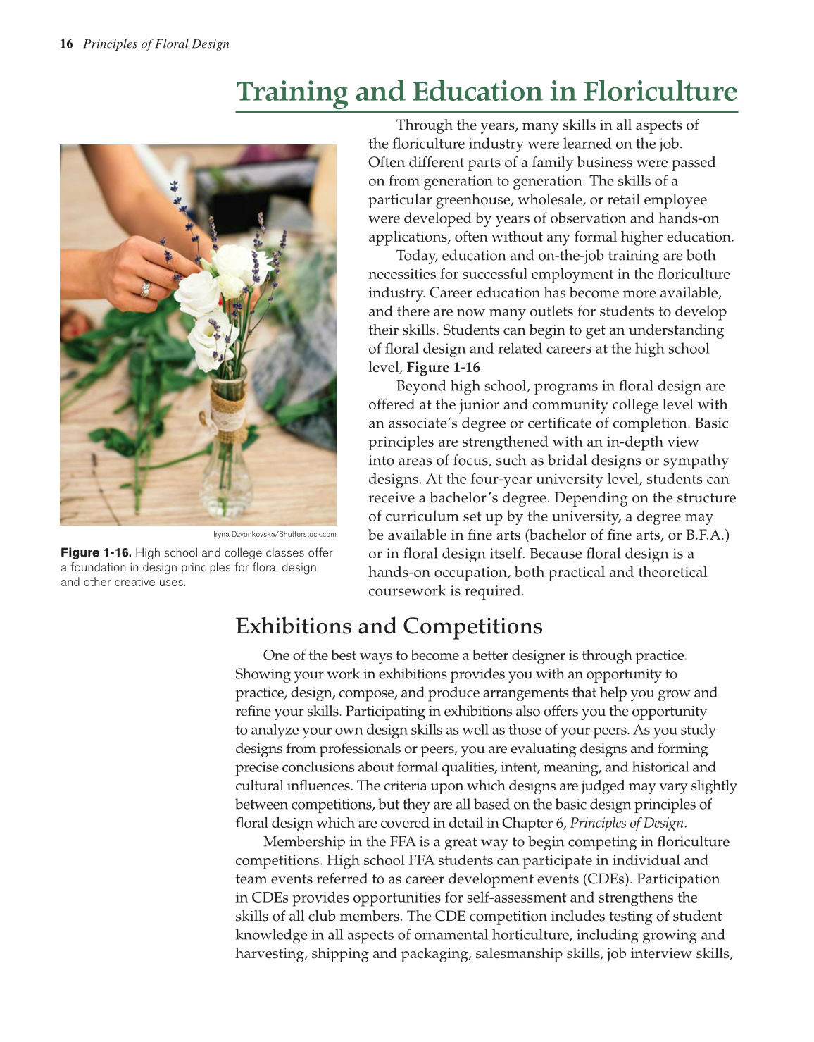 Principles of Floral Design, 1st Edition page 16