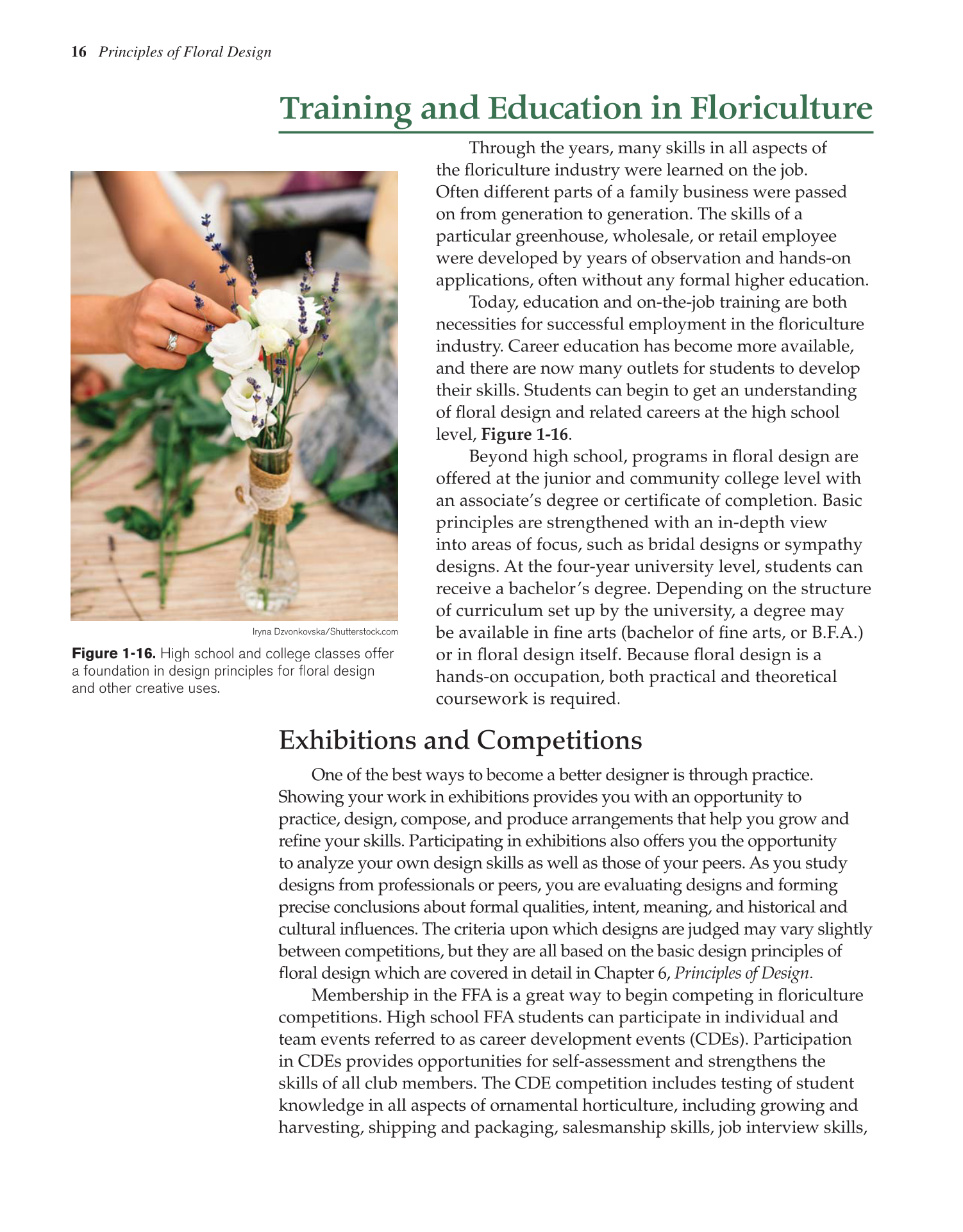 Principles of Floral Design, 1st Edition page 16