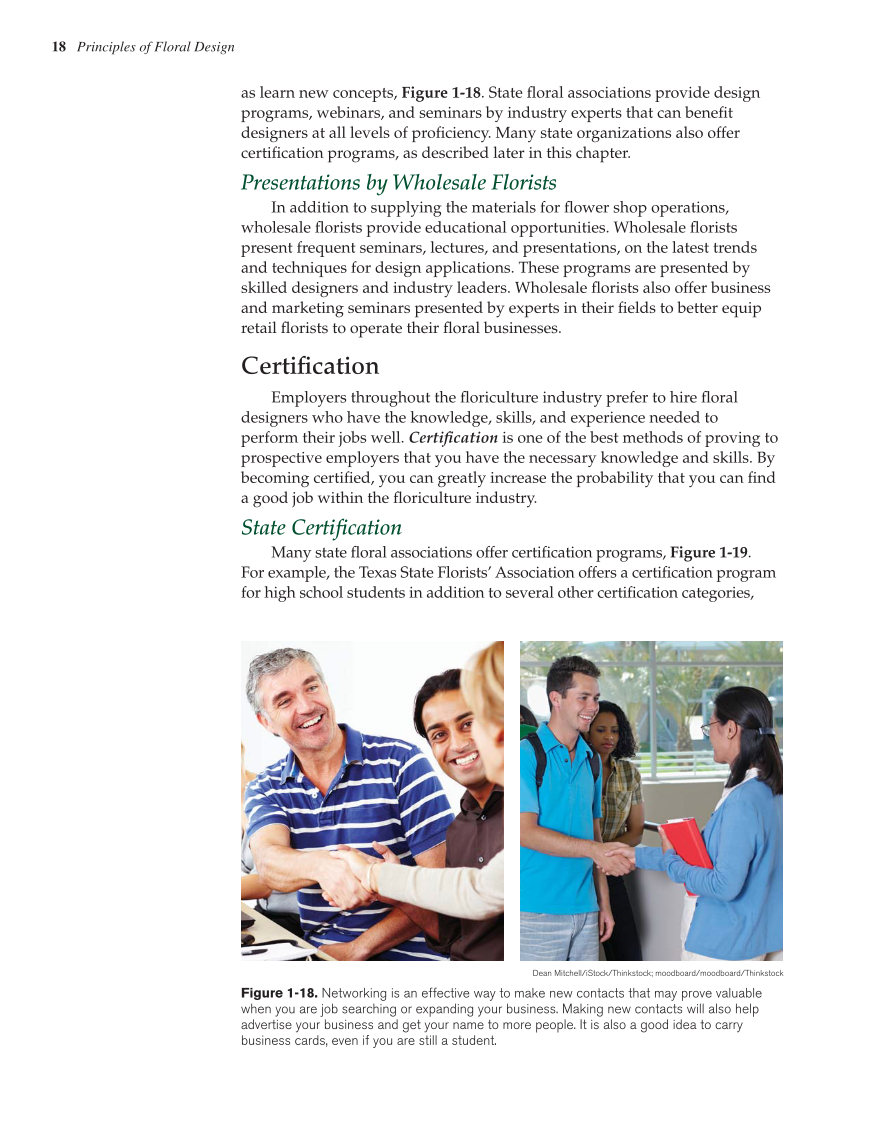 Principles of Floral Design, 1st Edition page 18