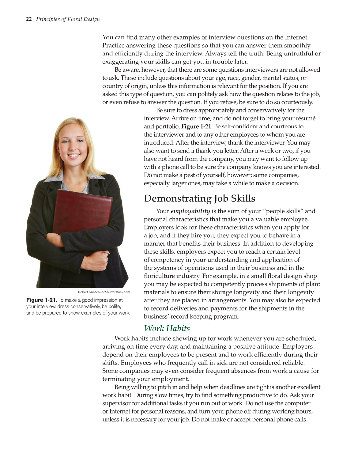 Principles of Floral Design, 1st Edition page 22