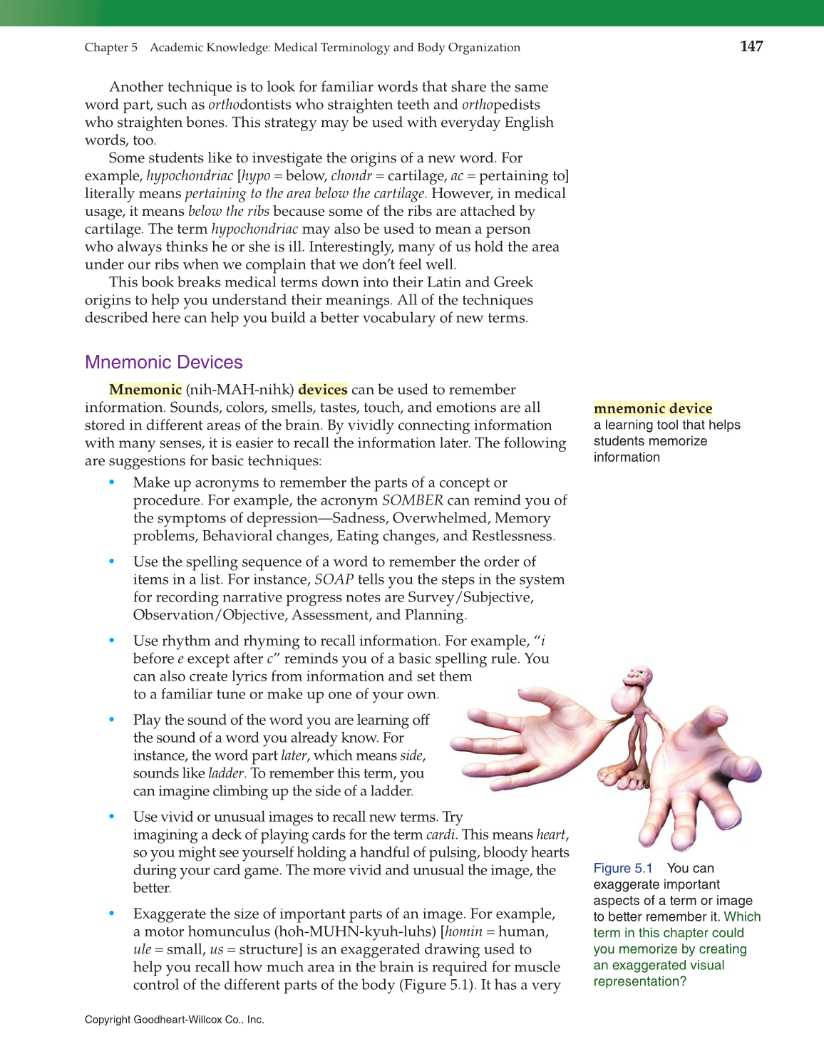 Introduction to Health Science: Pathways to Your Future, 1st Edition page 147