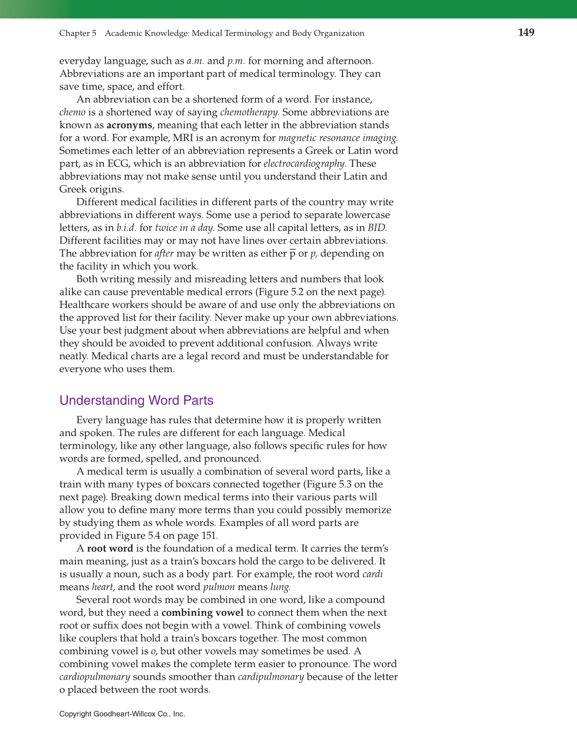 Introduction to Health Science: Pathways to Your Future, 1st Edition page 149