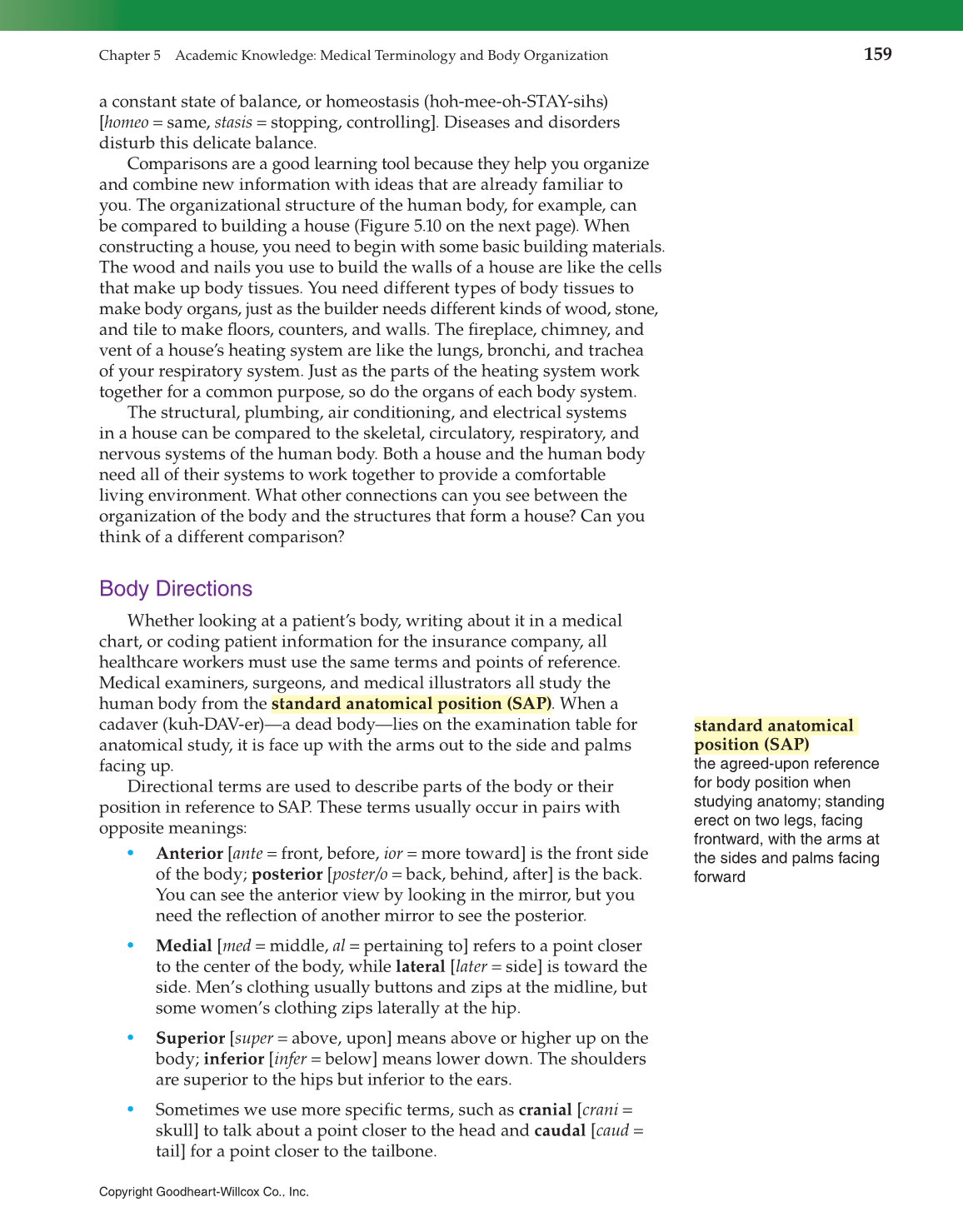 Introduction to Health Science: Pathways to Your Future, 1st Edition page 159