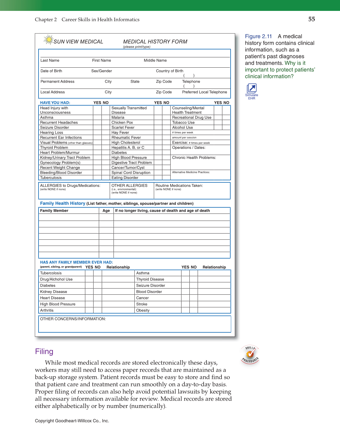 Introduction to Health Science: Pathways to Your Future, 1st Edition page 55
