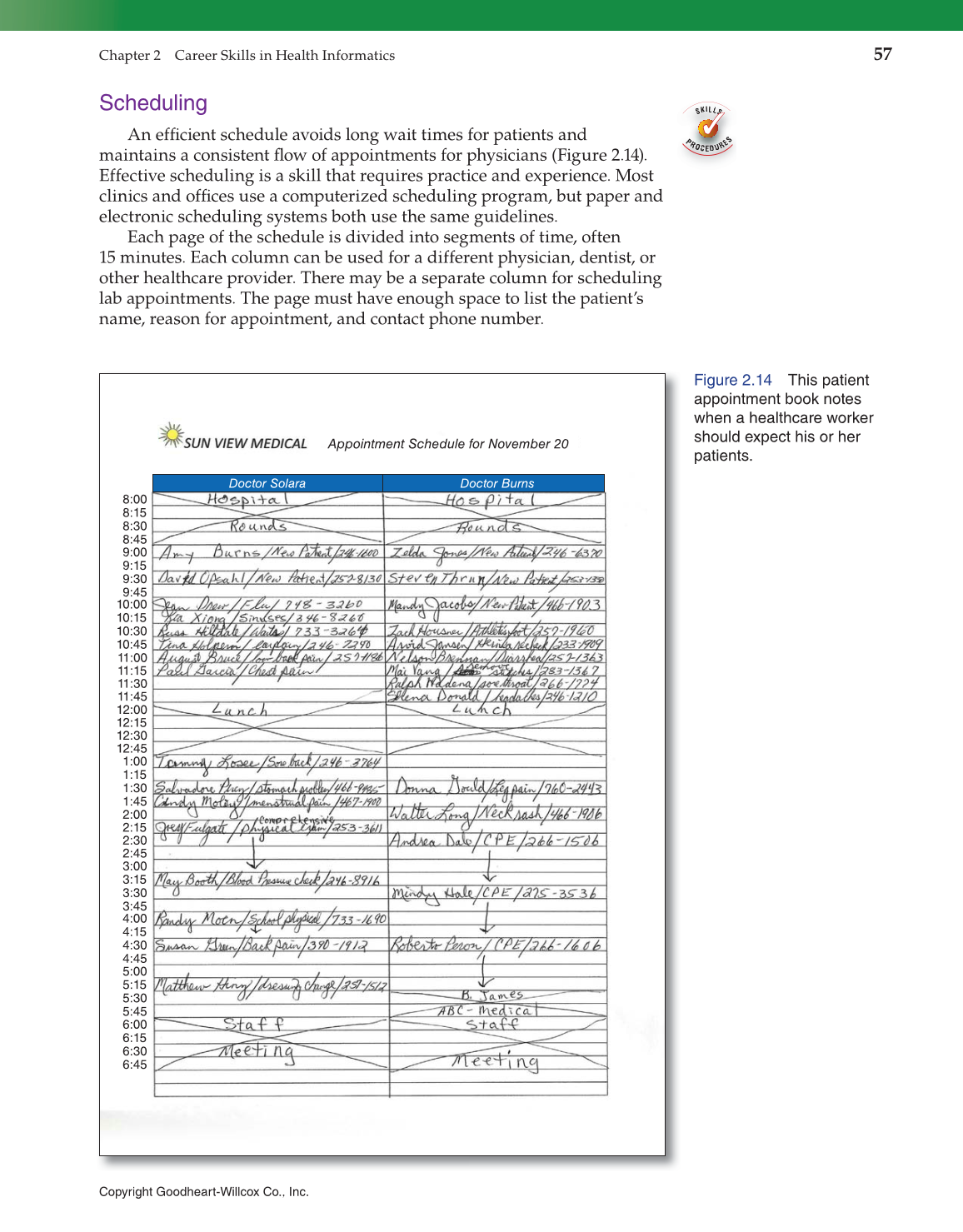 Introduction to Health Science: Pathways to Your Future, 1st Edition page 57
