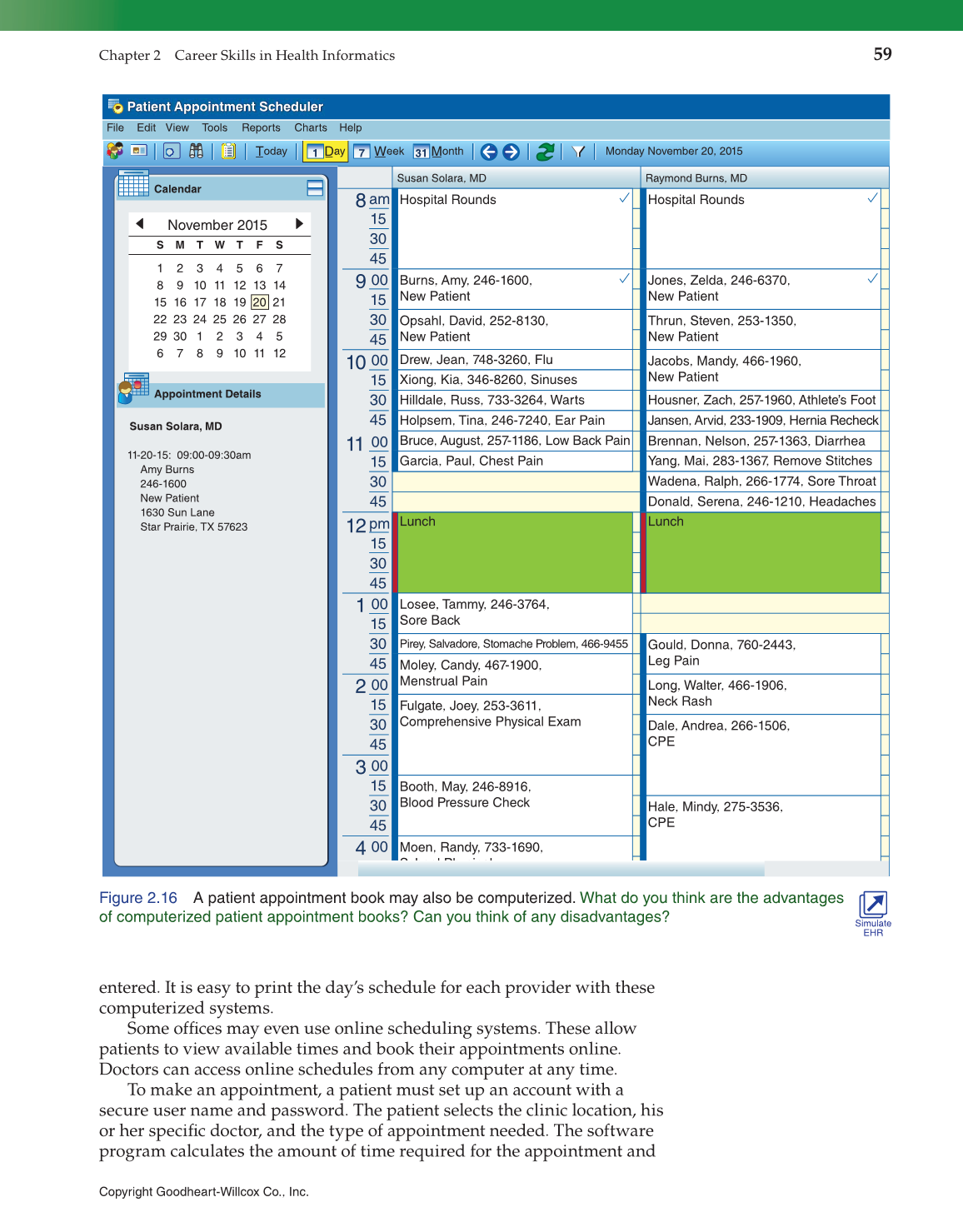 Introduction to Health Science: Pathways to Your Future, 1st Edition page 59