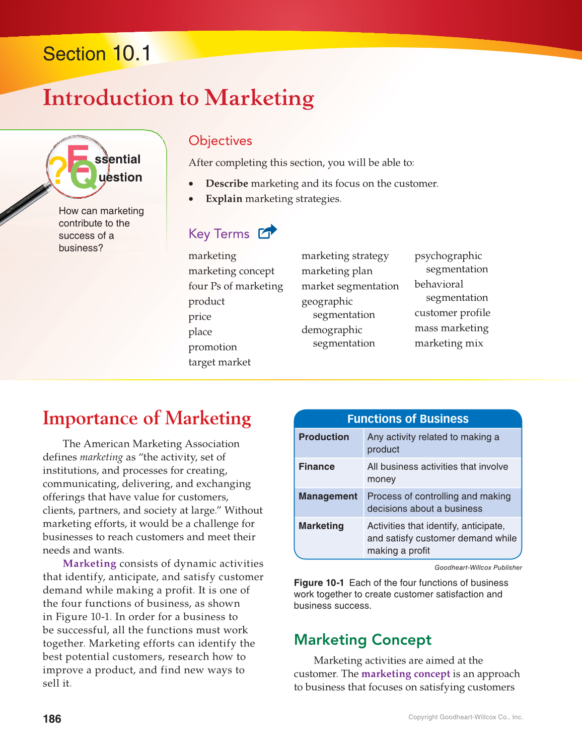 Principles of Business, Marketing, and Finance, 1st Edition page 186