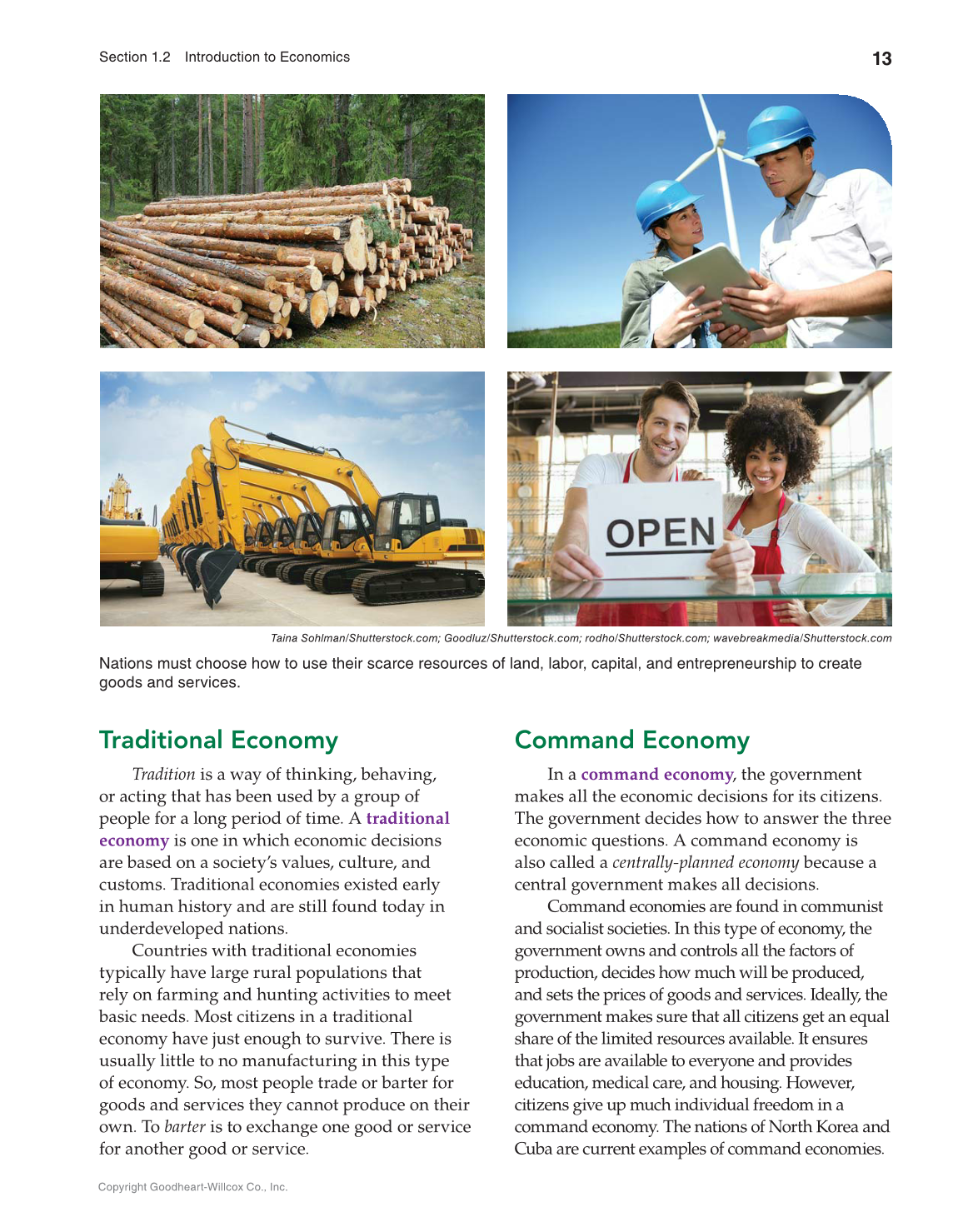 Principles of Business, Marketing, and Finance, 1st Edition page 13