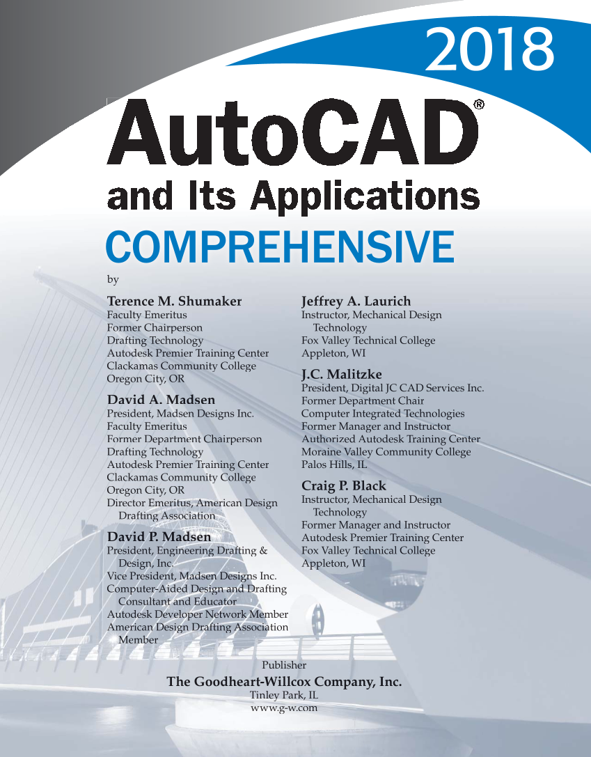 AutoCAD and Its Applications—Comprehensive 2018, 25th Edition page I