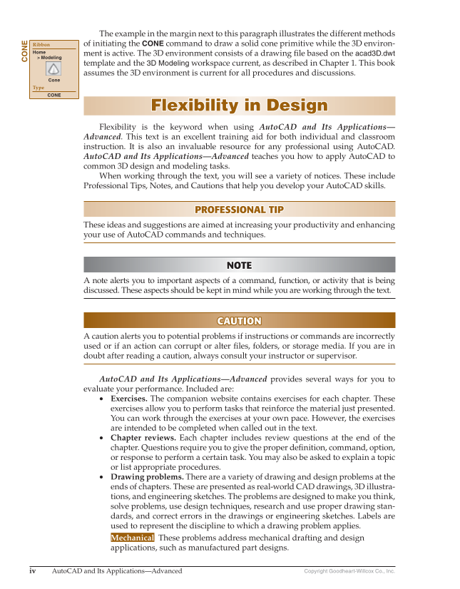 AutoCAD and Its Applications—Comprehensive 2018, 25th Edition page 1040