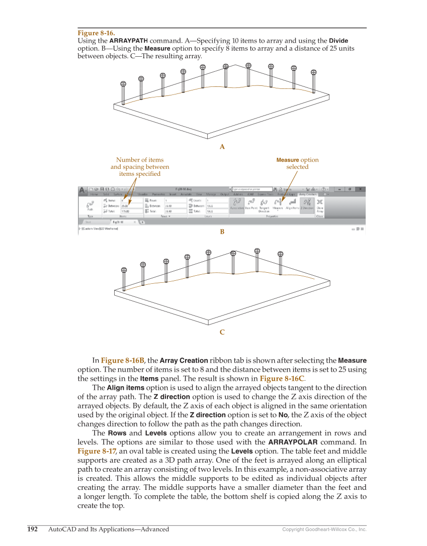 AutoCAD and Its Applications—Comprehensive 2018, 25th Edition page 1242