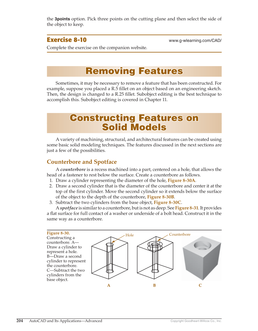 AutoCAD and Its Applications—Comprehensive 2018, 25th Edition page 1254