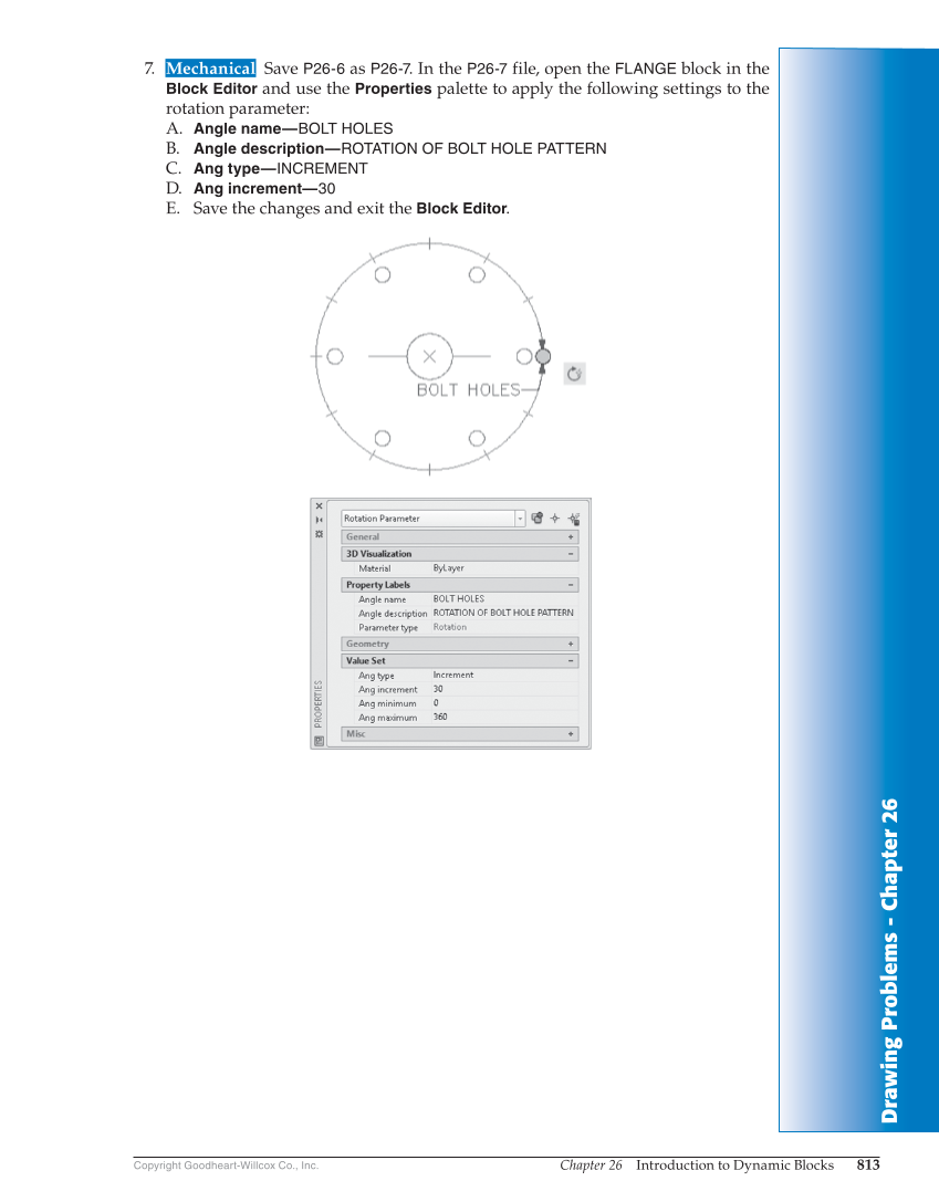 AutoCAD and Its Applications—Comprehensive 2018, 25th Edition page 813