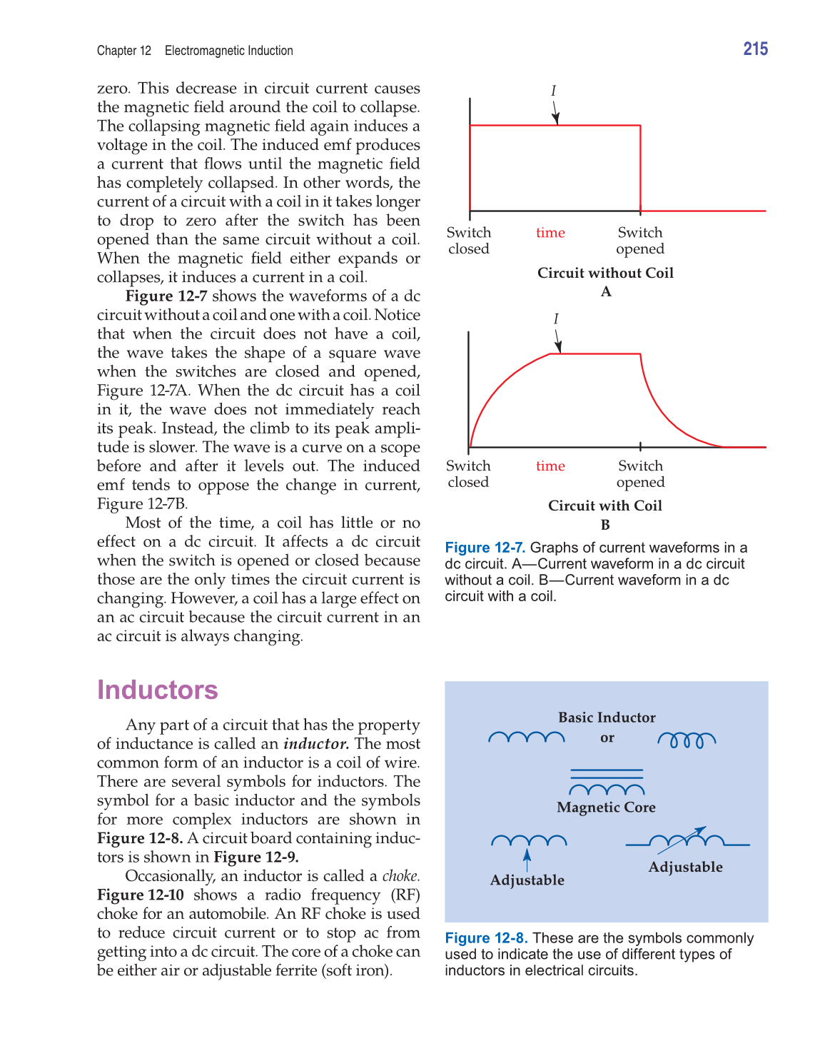 Electricity and Basic Electronics, 8th Edition page 215