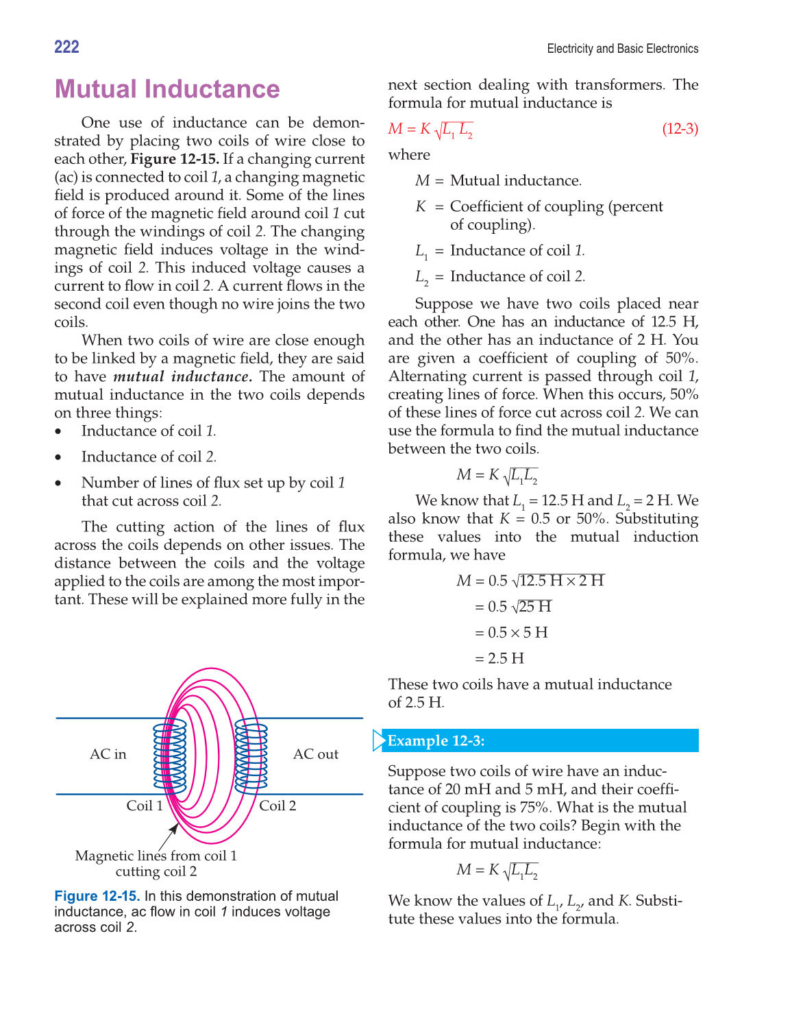 Electricity and Basic Electronics, 8th Edition page 222