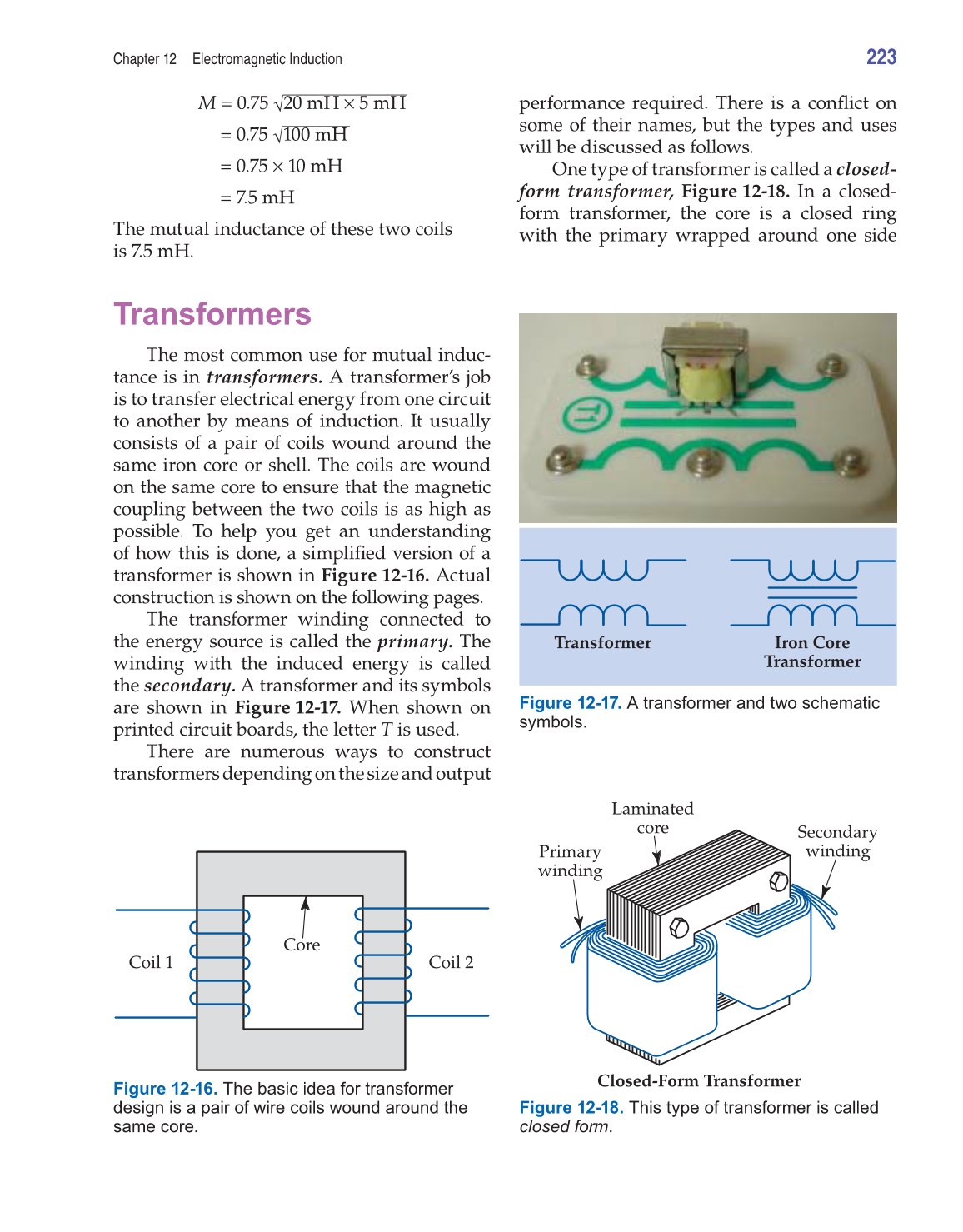 Electricity and Basic Electronics, 8th Edition page 223