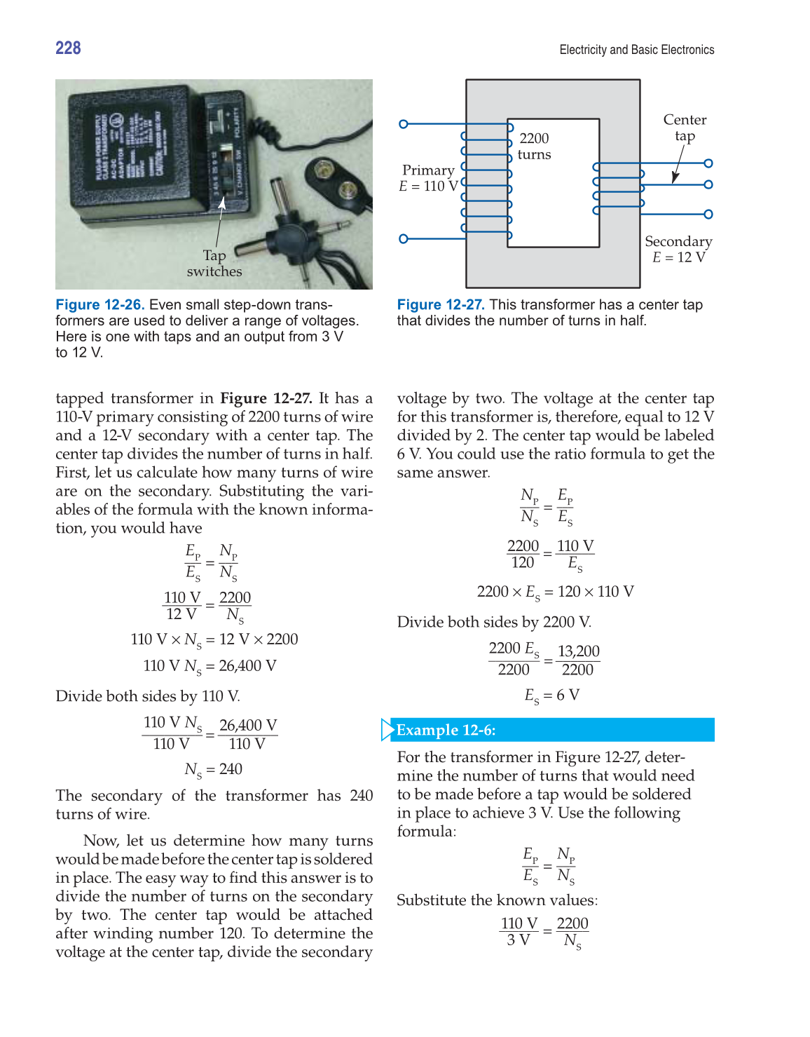 Electricity and Basic Electronics, 8th Edition page 228