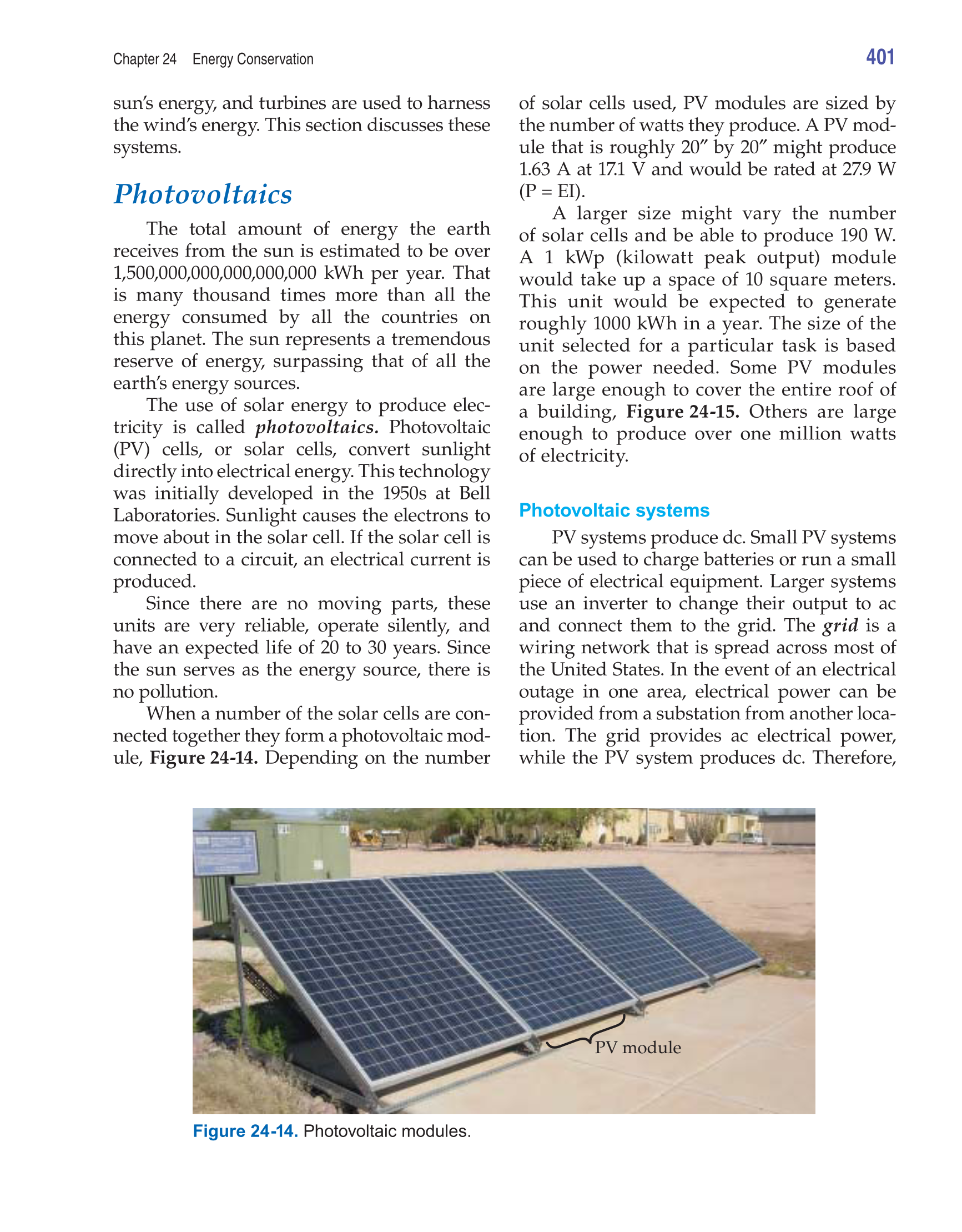 Electricity and Basic Electronics, 8th Edition page 401