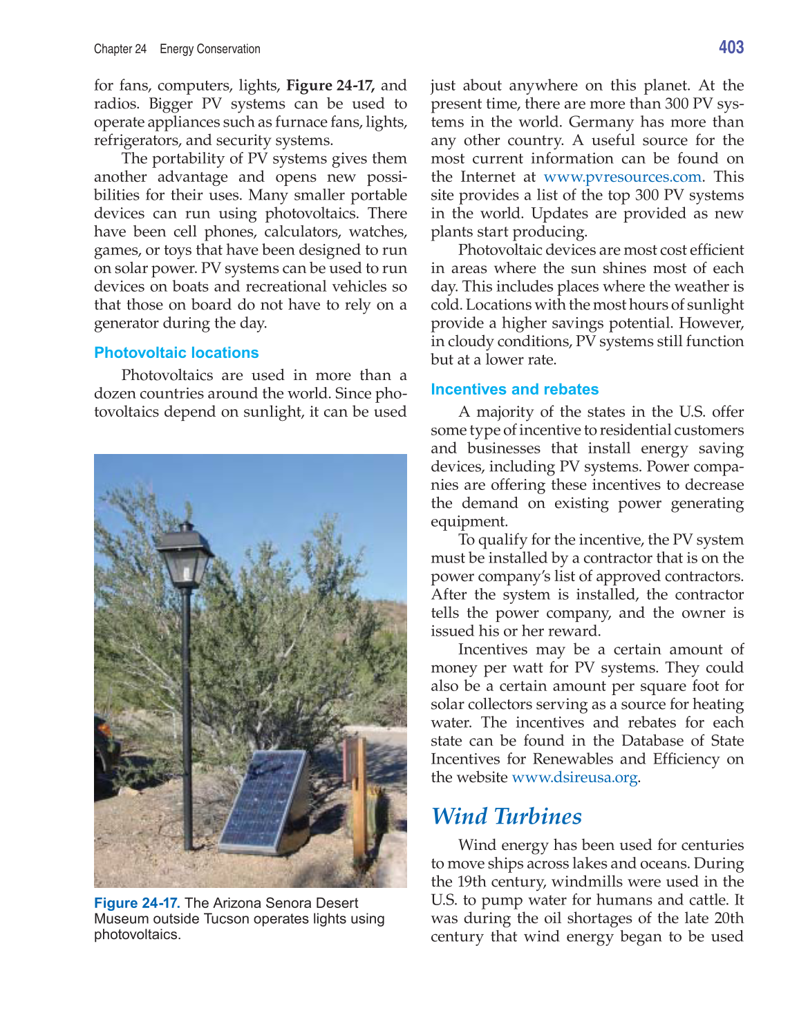 Electricity and Basic Electronics, 8th Edition page 403