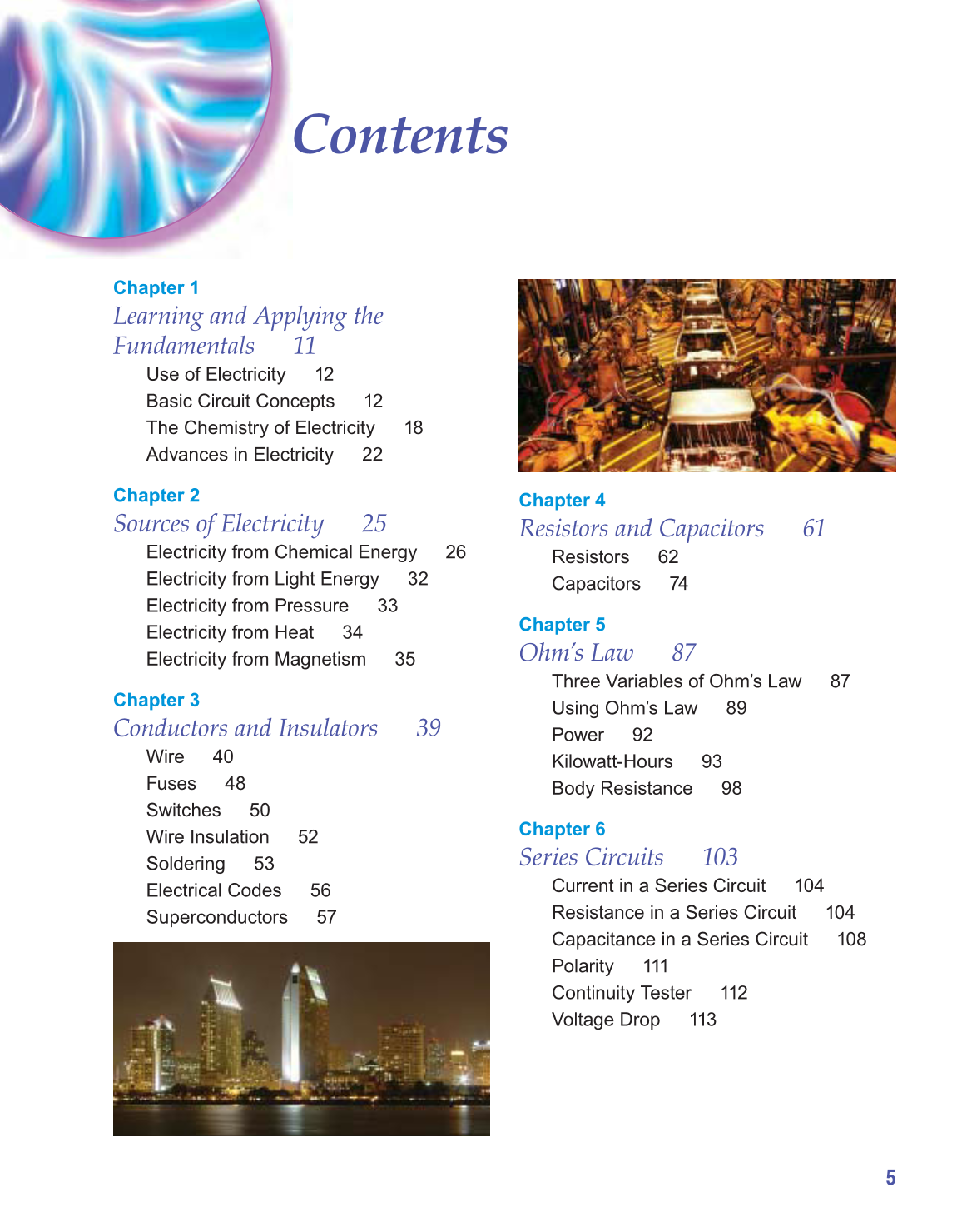 Electricity and Basic Electronics, 8th Edition page 5