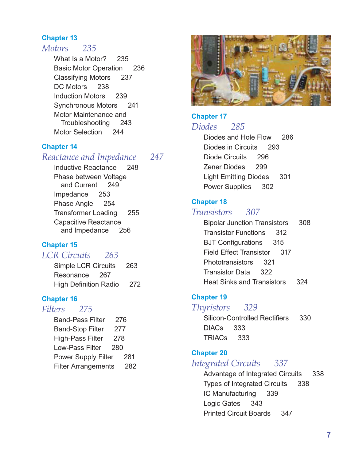Electricity and Basic Electronics, 8th Edition page 7