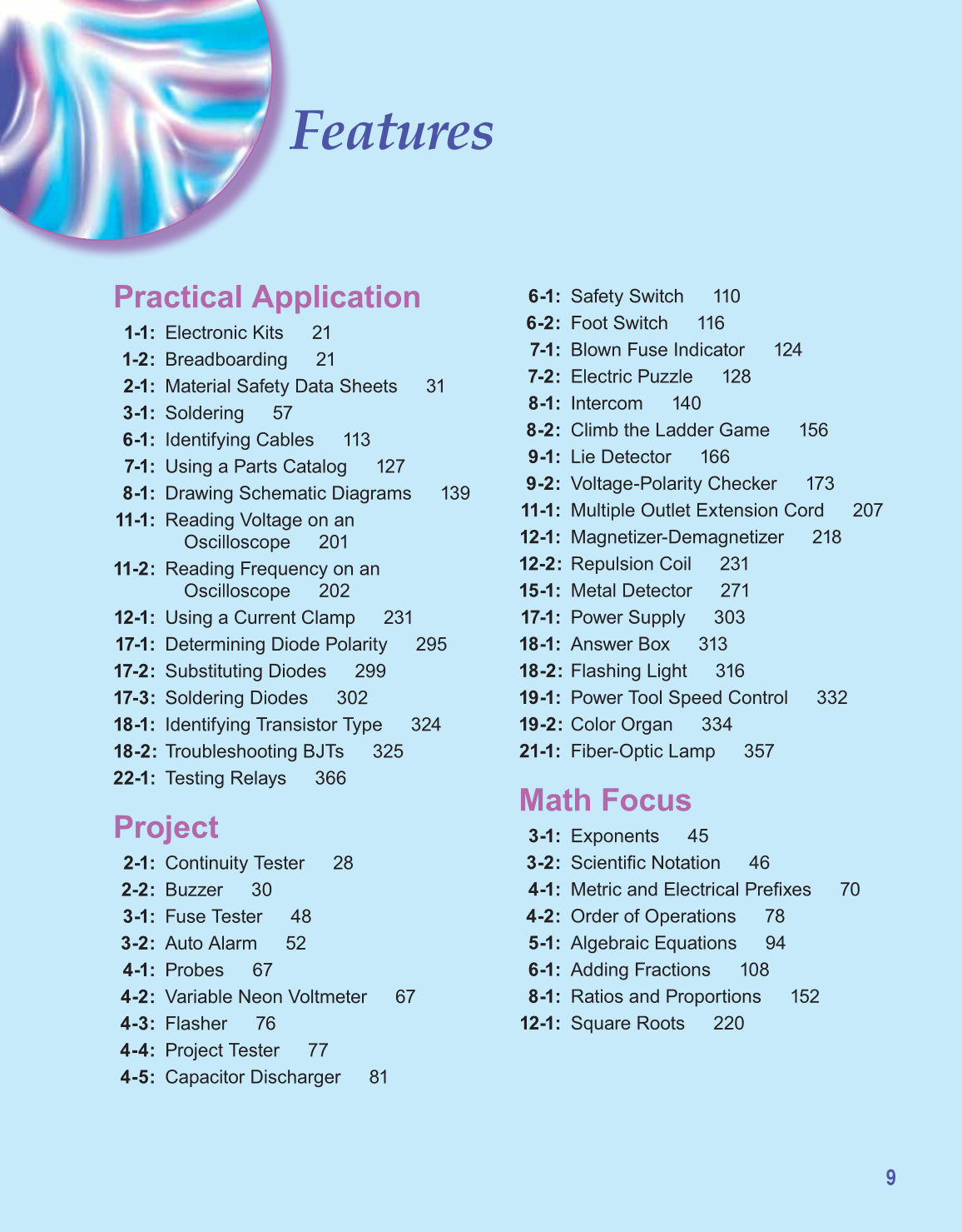 Electricity and Basic Electronics, 8th Edition page 9