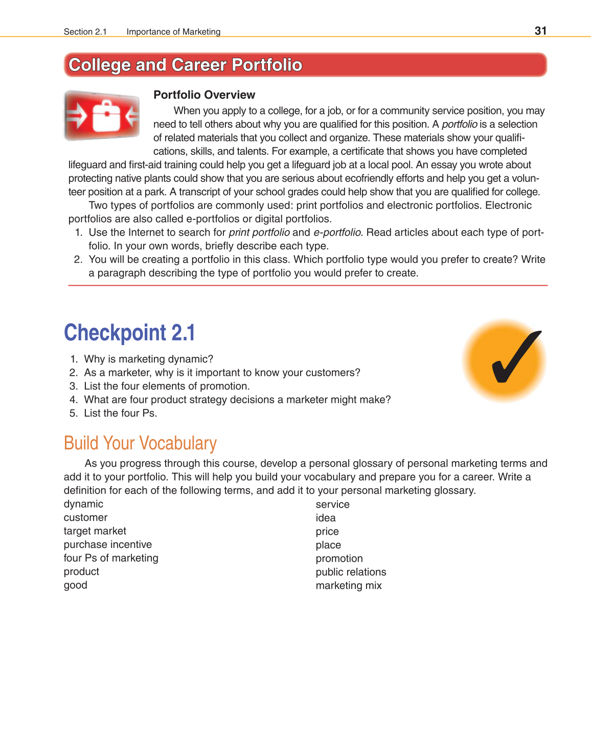 Marketing Dynamics, 3rd Edition page 31