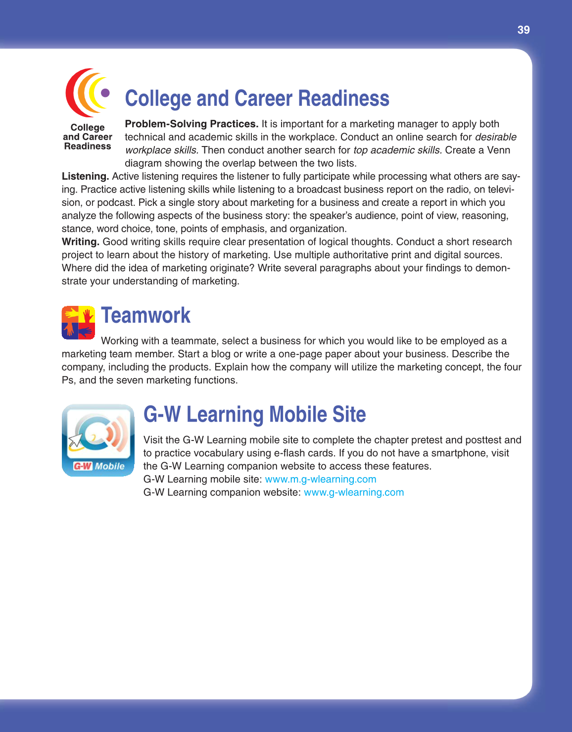 Marketing Dynamics, 3rd Edition page 39