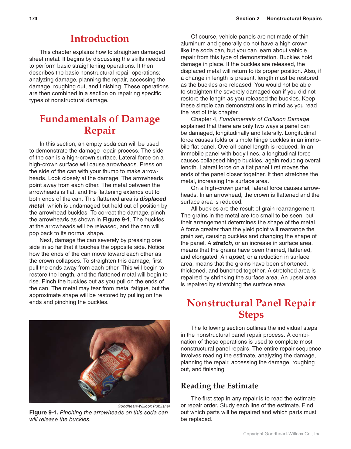 Auto Collision Repair and Refinishing, 2nd Edition page 174