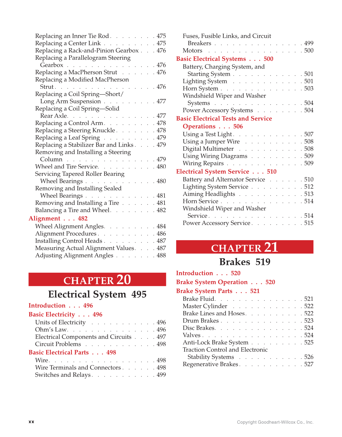 Auto Collision Repair and Refinishing, 2nd Edition page xx