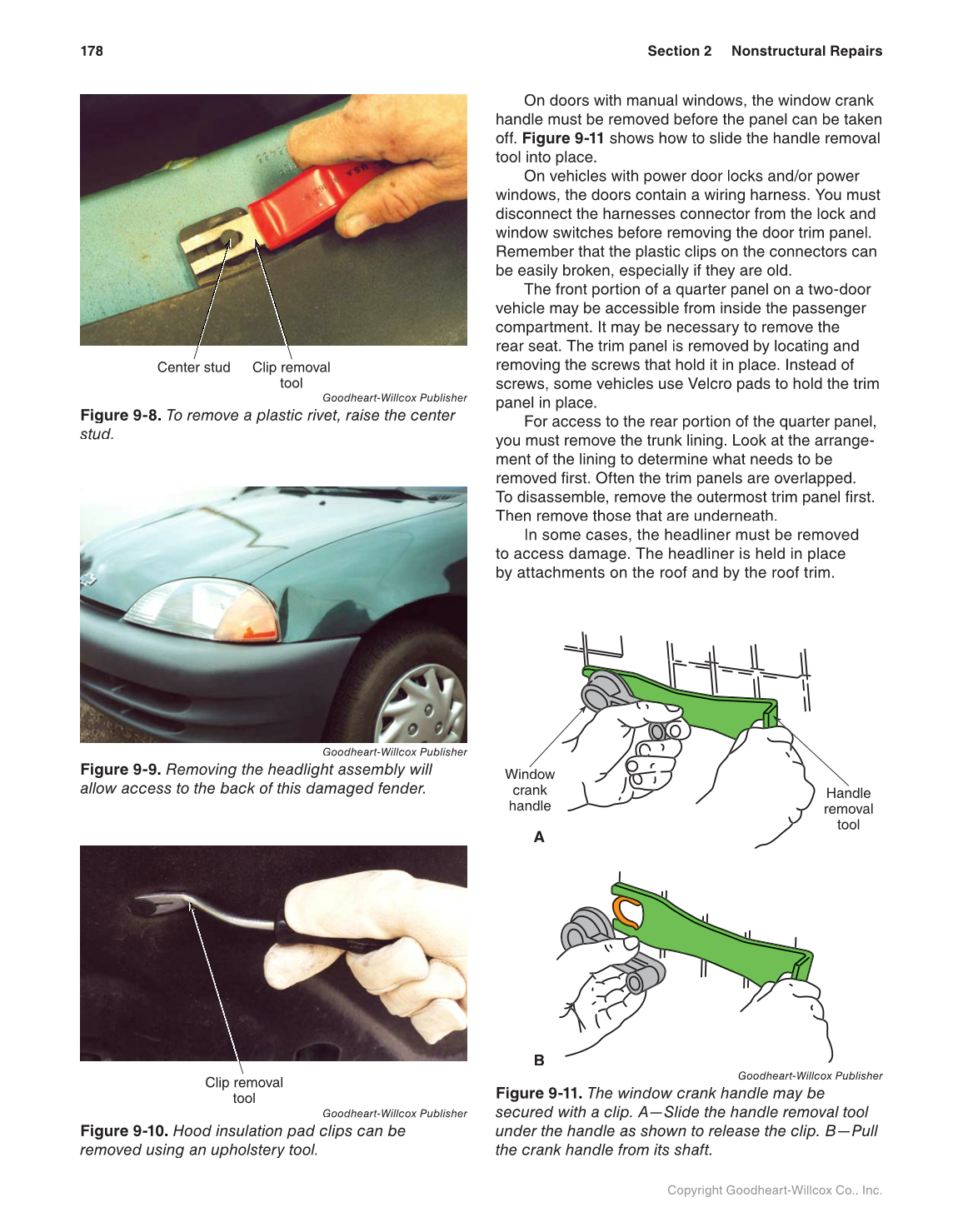 Auto Collision Repair and Refinishing, 2nd Edition page 178