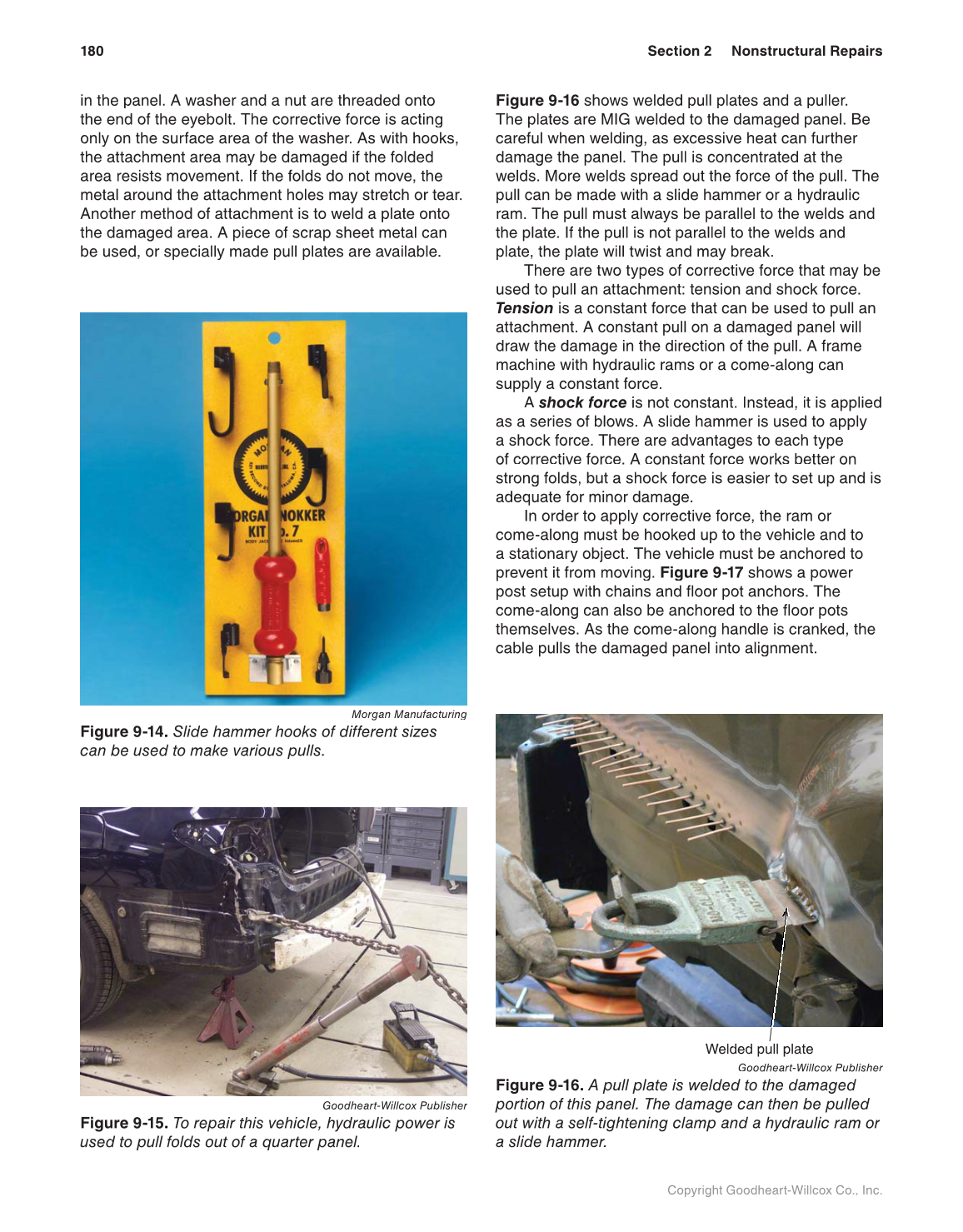 Auto Collision Repair and Refinishing, 2nd Edition page 180