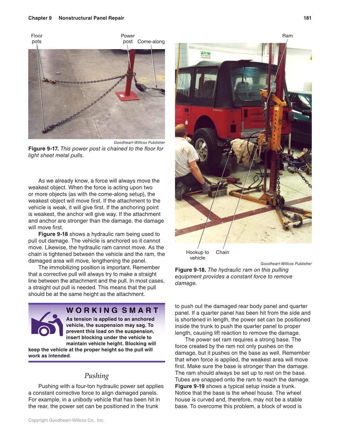 Auto Collision Repair and Refinishing, 2nd Edition page 181