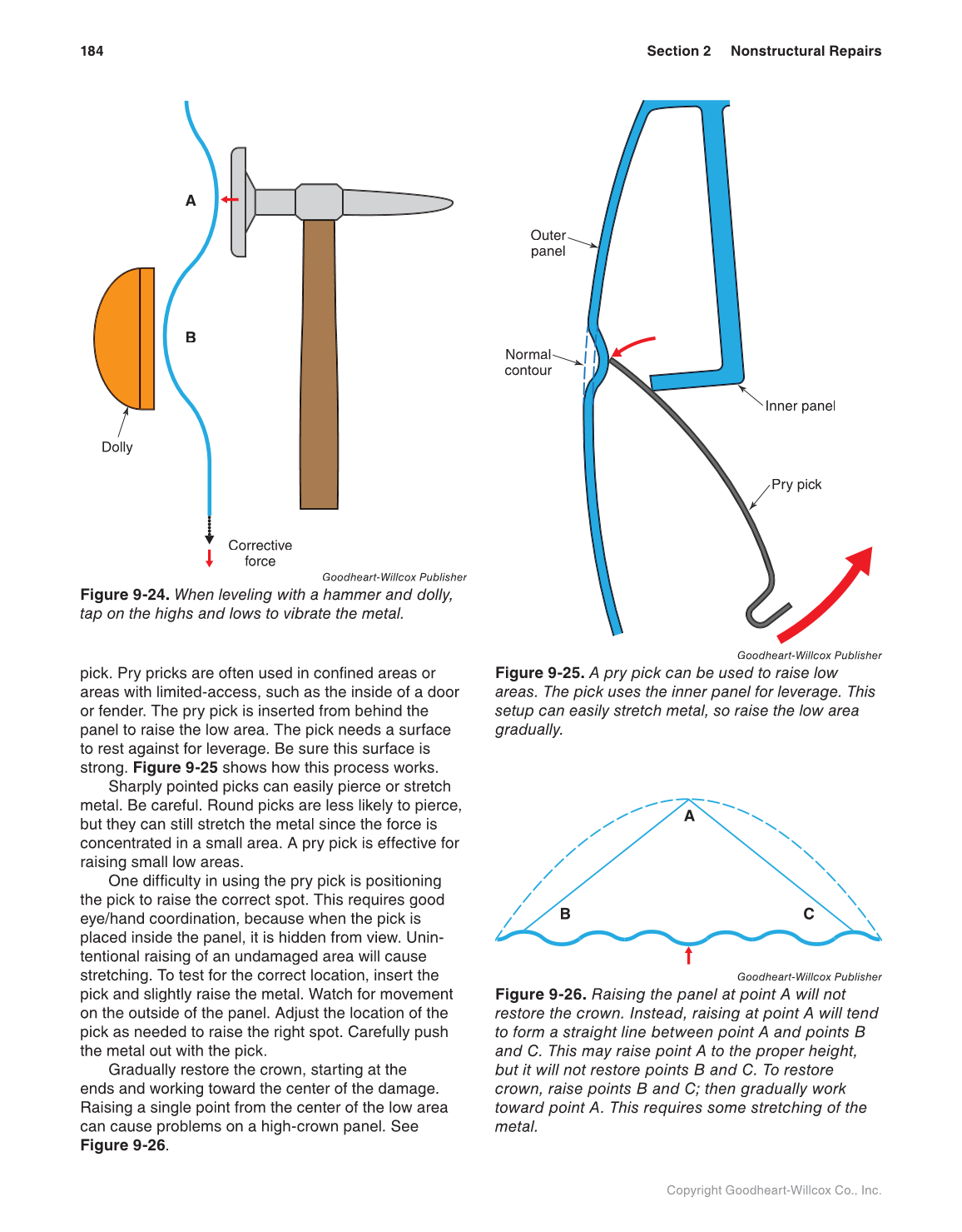 Auto Collision Repair and Refinishing, 2nd Edition page 184