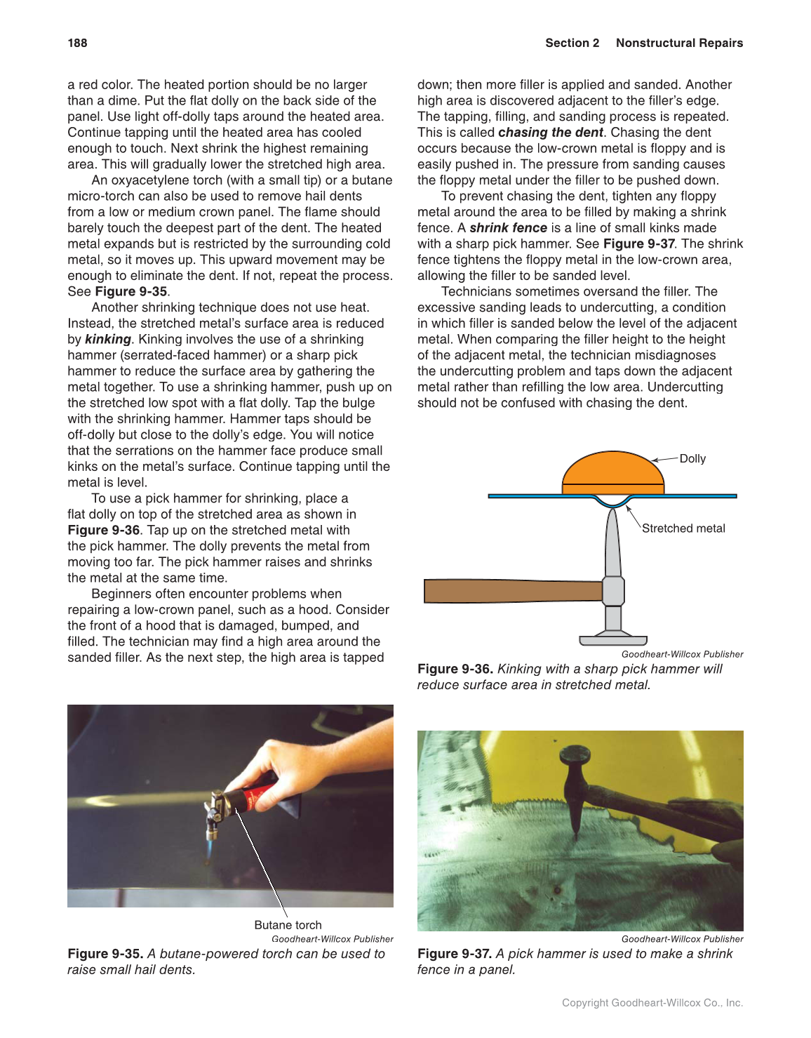 Auto Collision Repair and Refinishing, 2nd Edition page 188