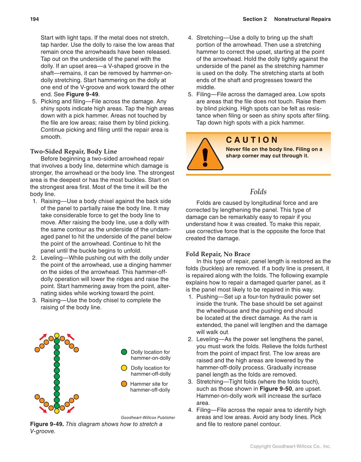 Auto Collision Repair and Refinishing, 2nd Edition page 194