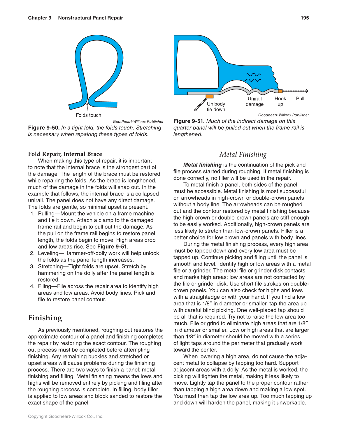 Auto Collision Repair and Refinishing, 2nd Edition page 195