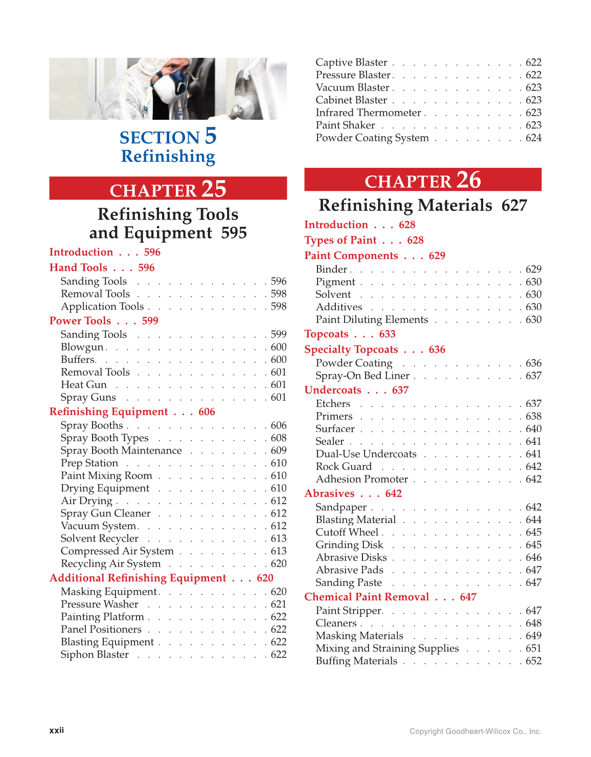 Auto Collision Repair and Refinishing, 2nd Edition page xxii