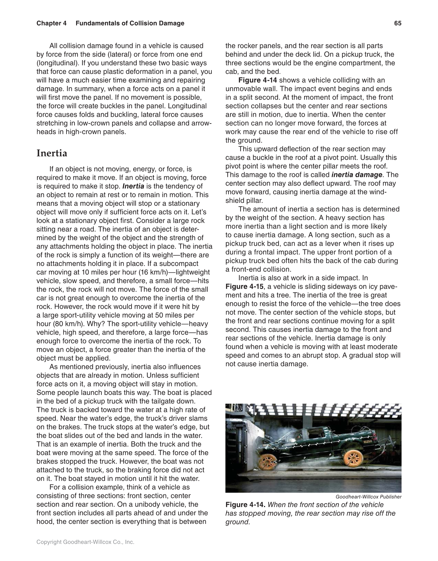 Auto Collision Repair and Refinishing, 2nd Edition page 65
