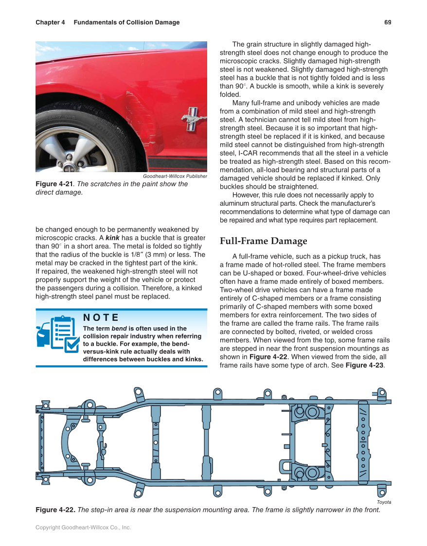 Auto Collision Repair and Refinishing, 2nd Edition page 69