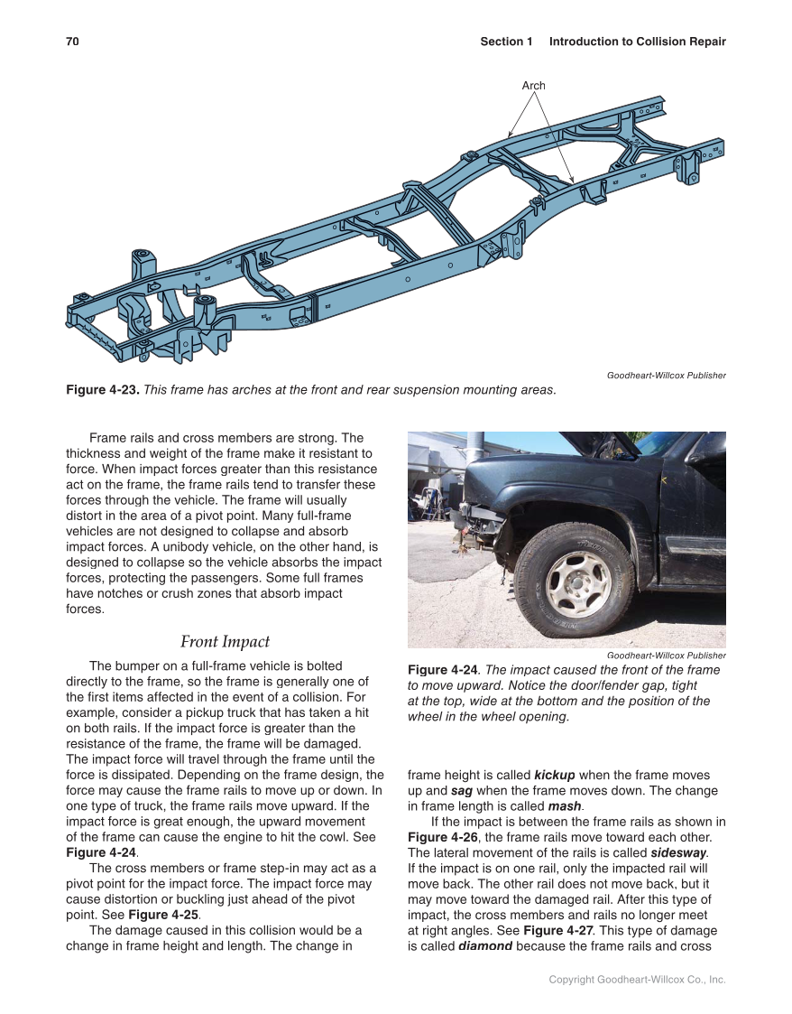 Auto Collision Repair and Refinishing, 2nd Edition page 70